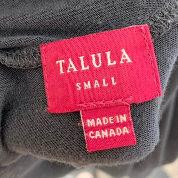 Aritzia Talula Women's Shrug Cardigan Sweater Jersey Draped Open Front Y2k 2000 - Picture 8 of 11